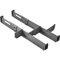 metaltex Schubladen-Organizer Multi-Fit, ABS, grau