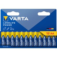 VARTA Alkaline Batterie, LONGLIFE POWER, Mignon AA, 12er