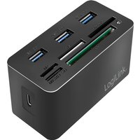 LogiLink USB 3.2 (Gen 1) Mini Docking Station, 8-Port – Bild 2