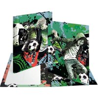 HERMA Eckspannermappe, Street Soccer, Karton, DIN A4