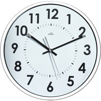 CEP Orium Wanduhr, Quarzuhr, lautlos, weiß