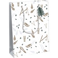 Clairefontaine Weihnachts-Geschenktüte, Winter, mittel