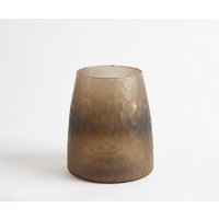 Vase Facetta B19 x T19 x H22 cm Glas Aurum Handgemacht