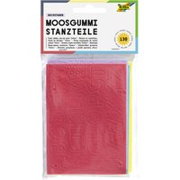 folia Moosgummi-Stanzteile, Buchstaben