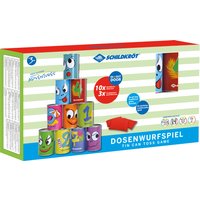 SCHILDKRÖT Dosenwurfspiel, bunt bedruckt, farbig sortiert