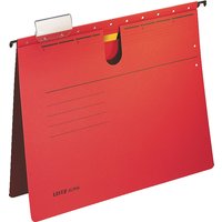 LEITZ ALPHA Hängehefter, A4, kaufmännische Heftung, rot