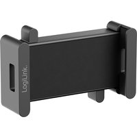 LogiLink Smartphone-/Tablet-PC-Halter für Monitorarm, schwarz