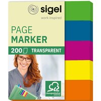 sigel Haftmarker mini, 50 x 12 mm, 200 Blatt – Bild 2
