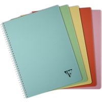 Clairefontaine Spiralbuch LINICOLOR, DIN A4, krapprot