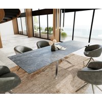 DELIFE Edge Esstisch Keramik Anthrazit