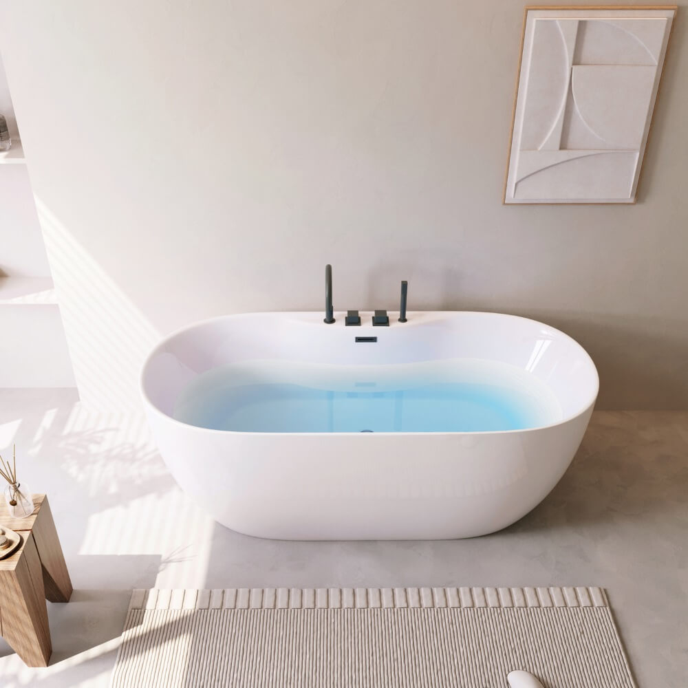 Home Deluxe 4058166284167 Badewanne schwarz – Bild 3