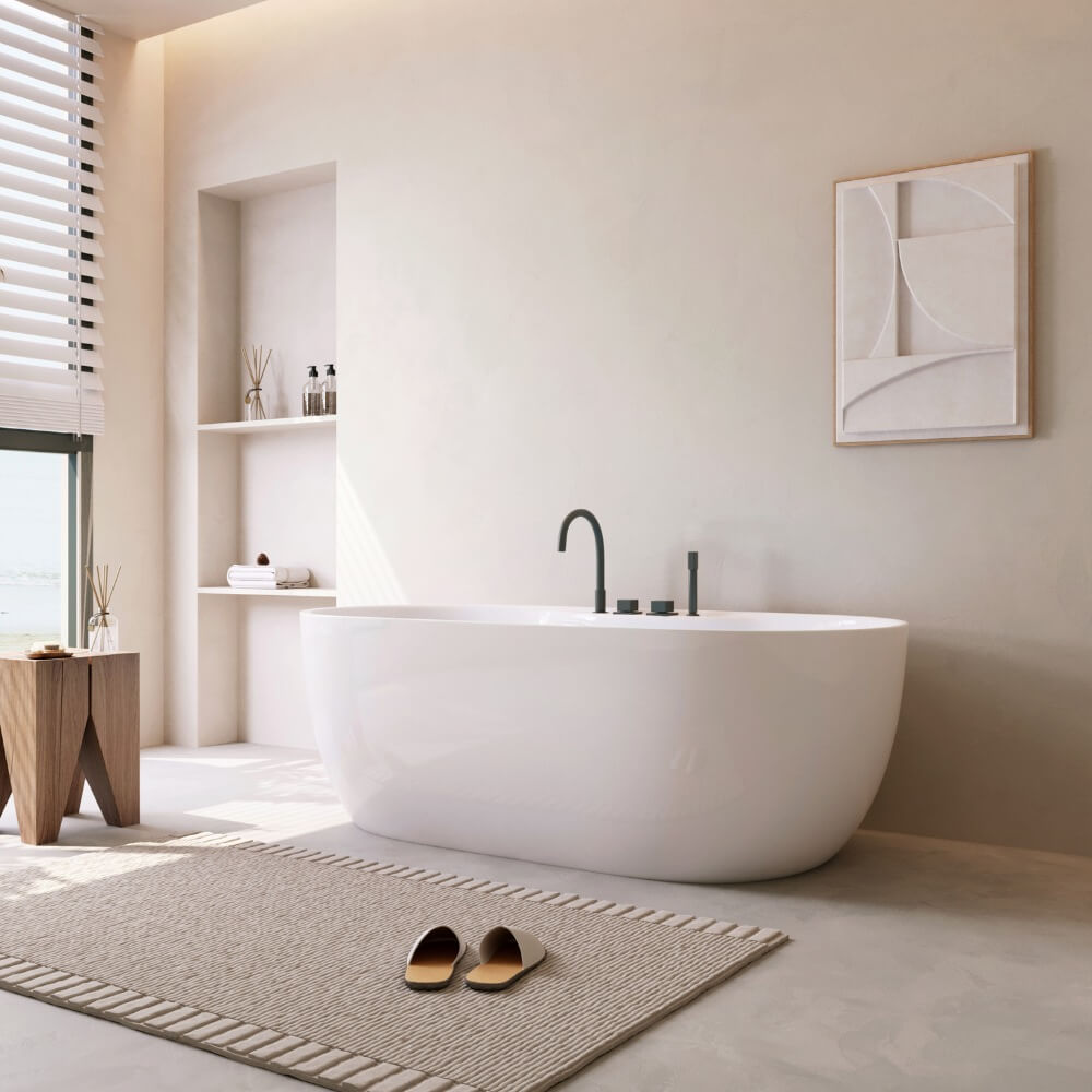 Home Deluxe 4058166284167 Badewanne schwarz – Bild 4