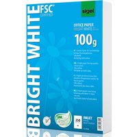 sigel Inkjet-Papier, Bright White, DIN A4, 100 g/qm