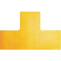DURABLE Stellplatzmarkierung, T-Form, selbstklebend, gelb