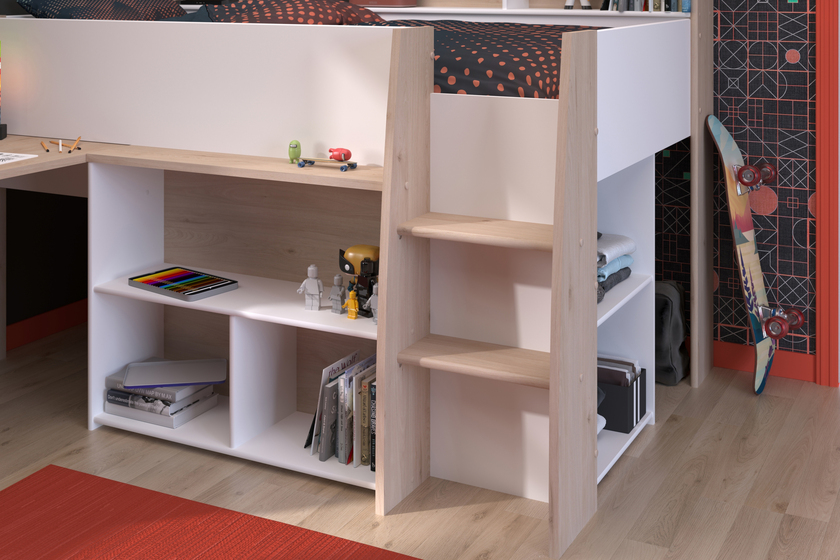 Parisot Lucas Hochbett braun – Bild 3