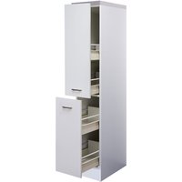 Apothekerschrank Wito Weiß 30x161x60cm – Bild 2