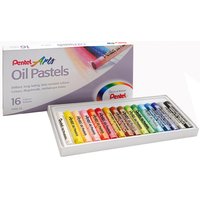 PentelArts Ölpastellkreide PHN4, 16er Kunststoff-Etui