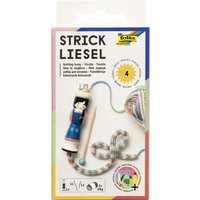 folia Strickliesel, inkl. Wolle und Sticknadel