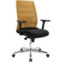 Topstar Bürodrehstuhl, Airpoint II, schwarz / ocker