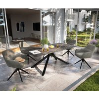 DELIFE Edge Outdoortisch Keramik 200x100