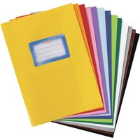 herlitz Heftschoner DIN A5, geprägt (Bast), PP, orange