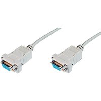 DIGITUS Null-Modem Anschlusskabel, 9-Pol Sub-D, 3,0 m – Bild 2