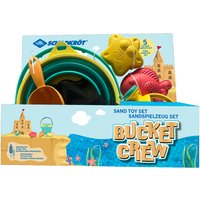SCHILDKRÖT Sandspielzeug-Set Bucket Crew, 5-teilig