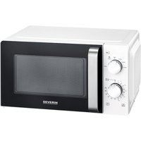 SEVERIN Mikrowelle MW 7885, 700 Watt, weiß/schwarz – Bild 2