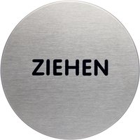 DURABLE Piktogramm, Ziehen, Durchmesser: 65 mm, silber – Bild 2