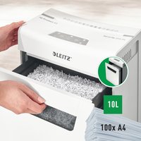 LEITZ Aktenvernichter IQ Protect Premium 6X, weiß