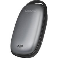 LogiLink Powerbank & Handwärmer, 4.000 mAh, grau