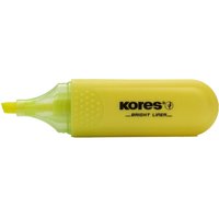 Kores Textmarker, BRIGHT LINER, Farbe: gelb
