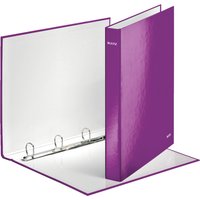 LEITZ Ringbuch WOW, DIN A4, Hartpappe, violett – Bild 2