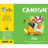 CANSON Zeichenblock Kids, DIN A2, 90 g/qm, 30 Blatt – Bild 2