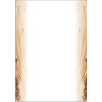 sigel Design-Papier, Oak, DIN A4, 90 g/qm, 2-spaltig – Bild 2