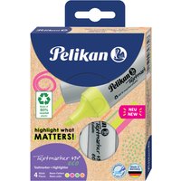Pelikan Textmarker 490 eco, 4er Etui Neon-Farben – Bild 2