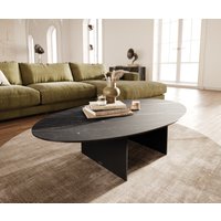 DELIFE Edge Couchtisch Oval Keramik – Bild 2