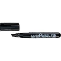 Pentel Permanent-Marker GREEN-LABEL NN60, schwarz