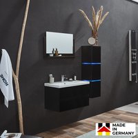 Home Deluxe 4058166278005 Badmöbelset Schwarz
