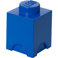 LEGO Aufbewahrungsstein STORAGE BRICK 1, 1,2 Liter, blau – Bild 2