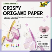 folia Faltblätter Crispy Origami Paper Punktprägung – Bild 2