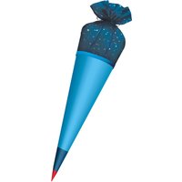 ROTH Stoffbezug für DIY-Stoffschultüte zum Bügeln, blau