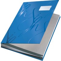 LEITZ Unterschriftenmappe Design, 18 Fächer, blau – Bild 2