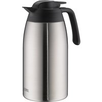 THERMOS Isolierkanne THV, 2,0 Liter, Edelstahl / schwarz – Bild 2
