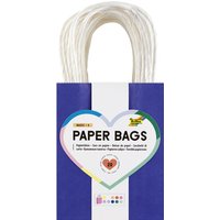folia Papier-Tragetaschen BASIC, Größe: M, farbig sortiert