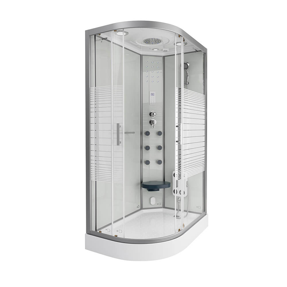 Home Deluxe 4260255470164 Dampfdusche Weiß – Bild 3