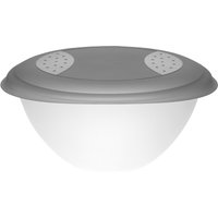 keeeper Salatschale, sandra, mit Deckel, 6,0 Liter, grau