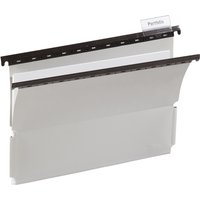 DURABLE Hängemappe, aus Kunststoff, für DIN A4, grau