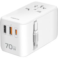 LogiLink Universal-Reiseadapter (EU/AUS/US/UK), 70 Watt