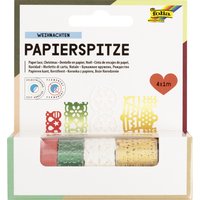folia Papierbordüren, Christmas, selbstklend, sortiert – Bild 2